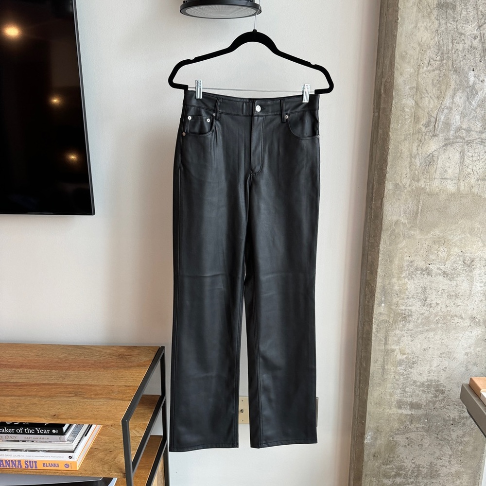 Zara Faux Leather Pants